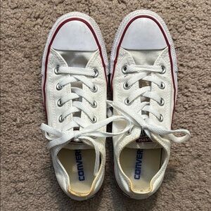 Women’s White Converse All Star Sneakers